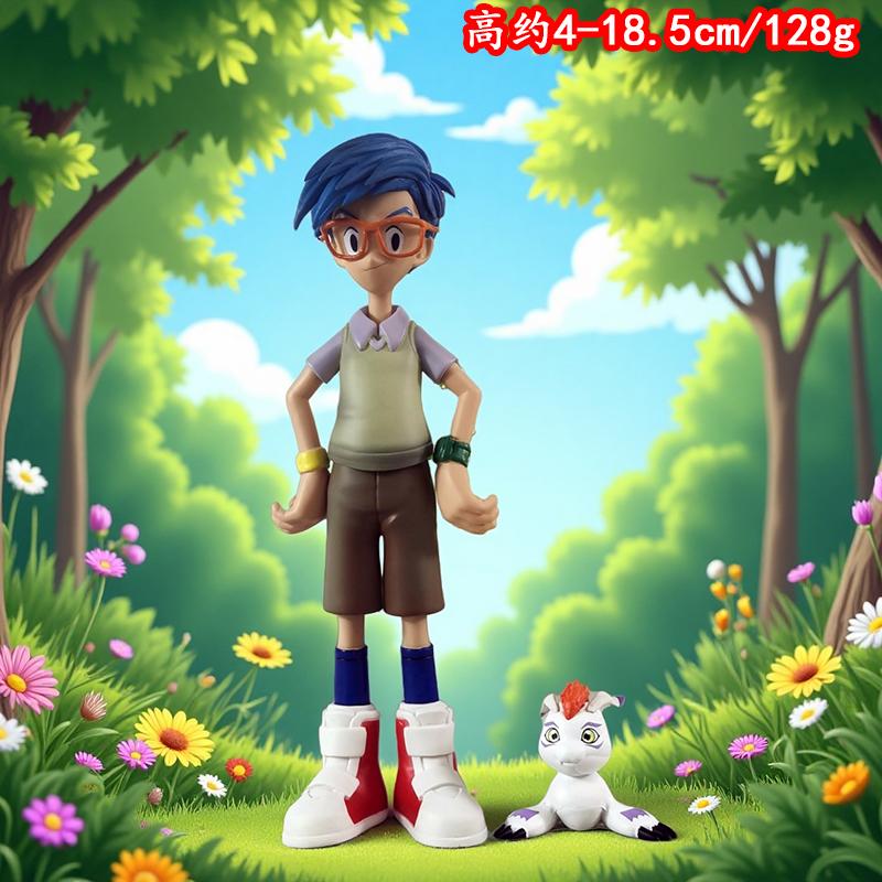 Anime Digimon Adventure Kido Jo Figure Gabumon Action Figures Pvc Statue Collection Model Toys Gifts