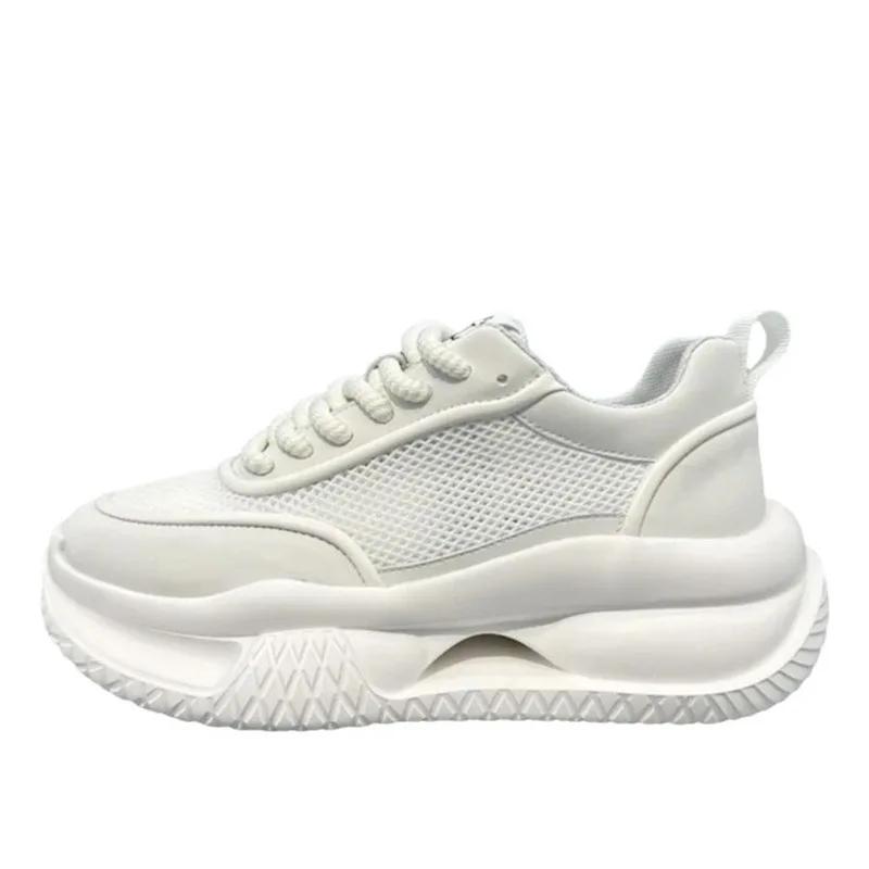 Spring  Autumn New Luxury Men's Sneakers Classic Fashion Versatile Casual Shoes Mesh Breathable Soft Bottom Sports Running Shoes