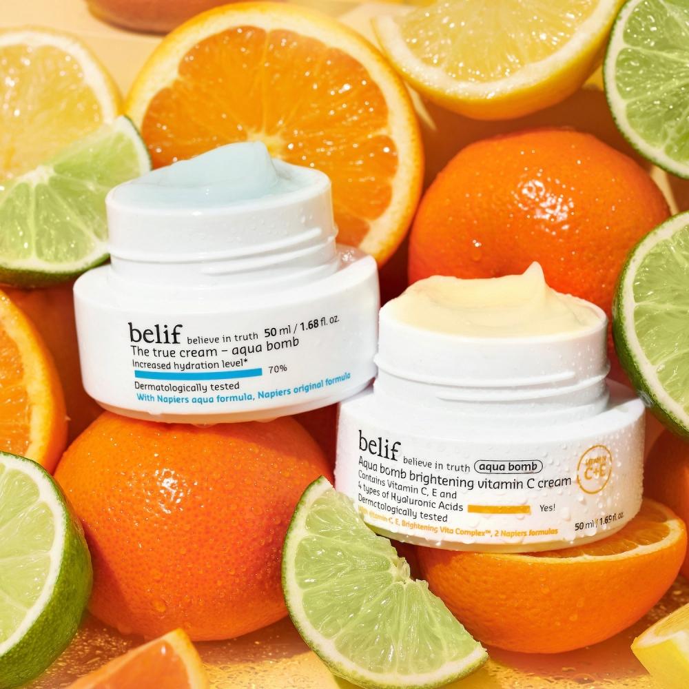 Belif Aqua Bomb Brightening Vitamin C Cream