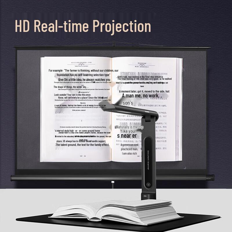 Deli GK246 22MP High-Speed Document Camera & Scanner CN plug (adapter included)