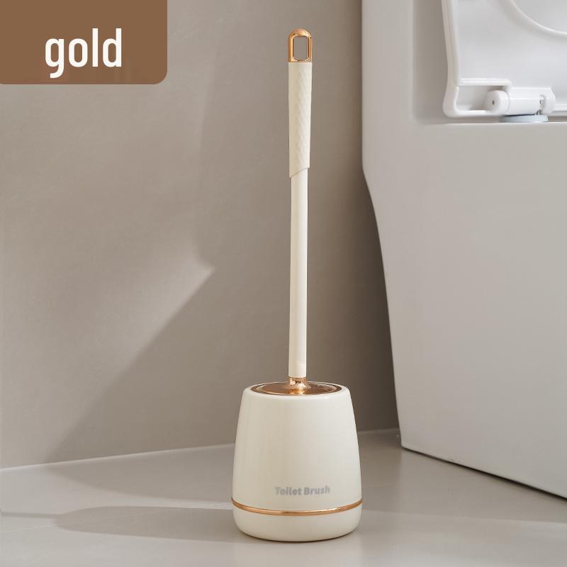 Brosse de toilettes murale avec couvercle de base pour un nettoyage facile