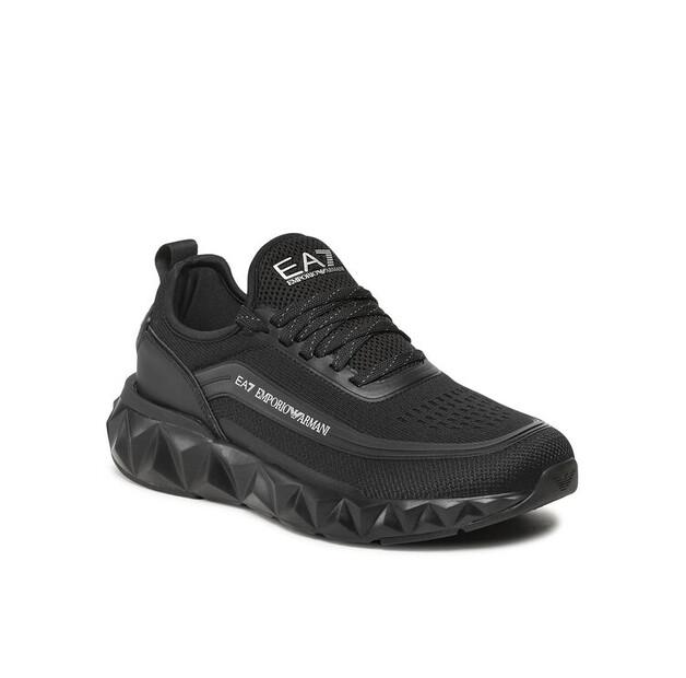 Мужские кроссовки EA7 Emporio Armani X8x106 xk262 n763 чёрные