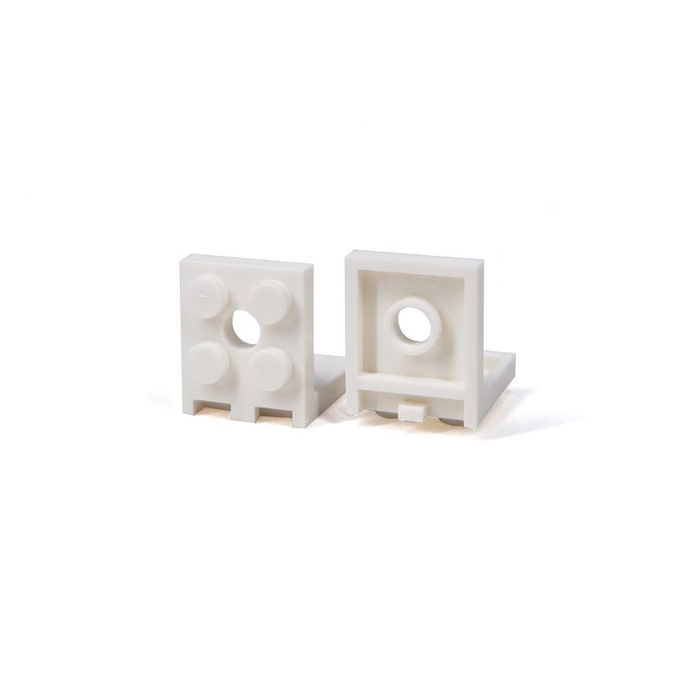 Small Particle Splicing Building Block Toy Right Angle Bracket Miniature Base Building Block Wall Bracket
