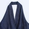 Spring 2025 Women's Fashion: Elegant Slim Fit Halter Neck Backless Denim Dress