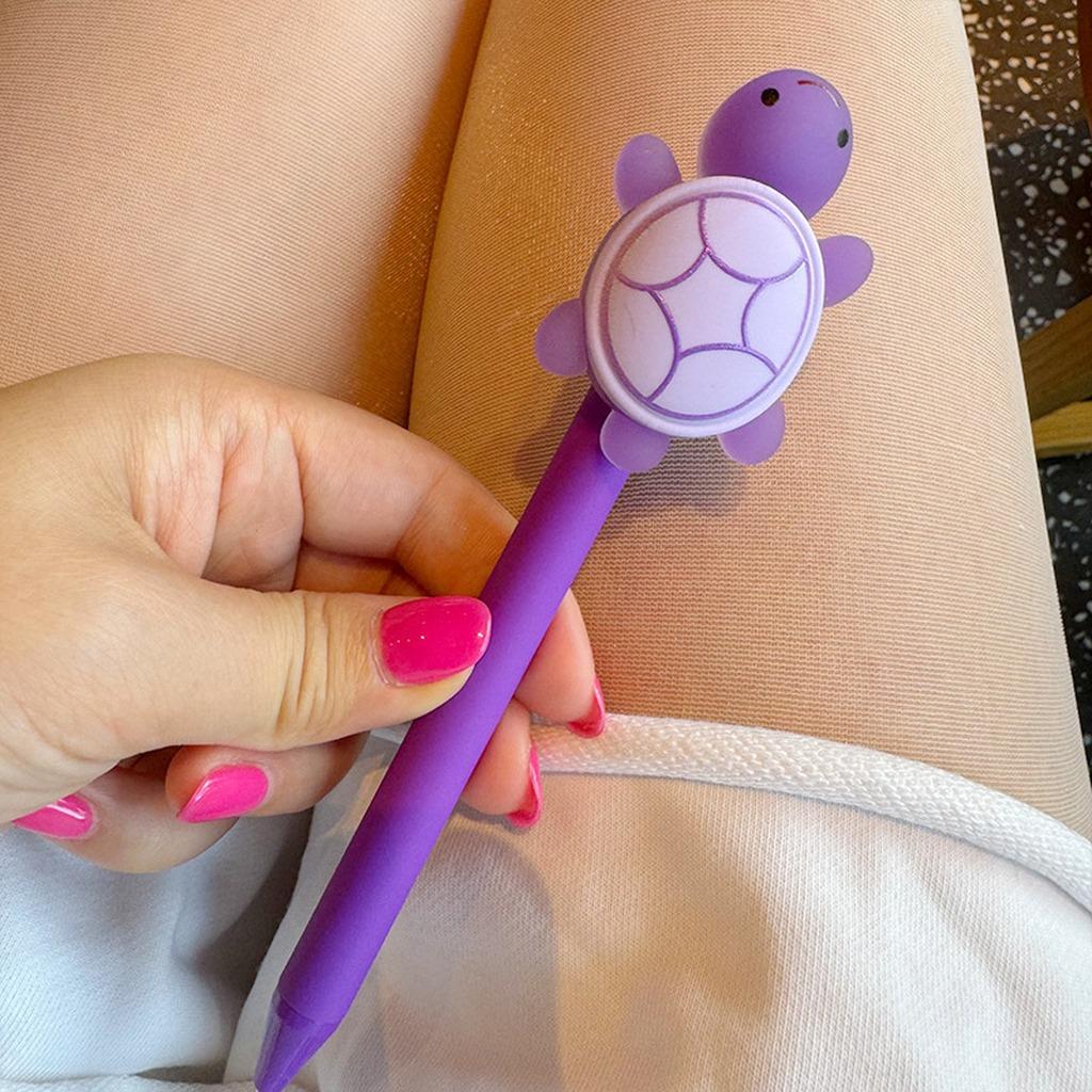 School Stationery Pen Fresh Turtle Shaped Ballpoint Pen 0.5mm Ballpoint Pen Comfortable For Small Gift Office Journal Creation