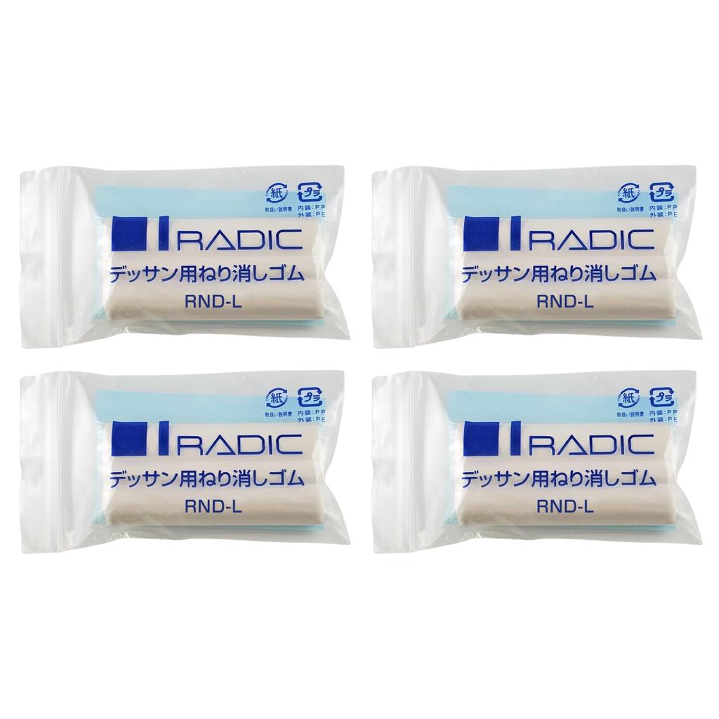 Sakura Crepas Eraser for Drawing 4 Pieces RND-L(4)