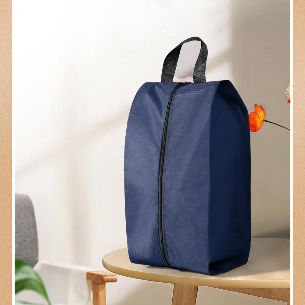 Водонепроницаемая сумка-органайзер для обуви складная пыленепроницаемая сумки для хранения для путешествий можно стирать в машине 1 шт small тёмно-синий 1700₽