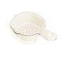 Kitchen Double-layer Basket, Fruit And Vegetable Bowl, Double-layer Design, Lock Design, Portable Storage Fruit Washing Multi-purpose Kitchen Cleaning