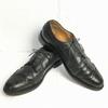 1984 Vintage FLORSHEIM Imperial Kenmoor Wingtip Business Shoes Black Size 12D Men's