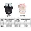 Cute Bear Ear Winter Dog Hoodie Soft Warm Dogs Coat Jacket Thickened Comfortable Puppy Plush Sweater for Cat Dogs