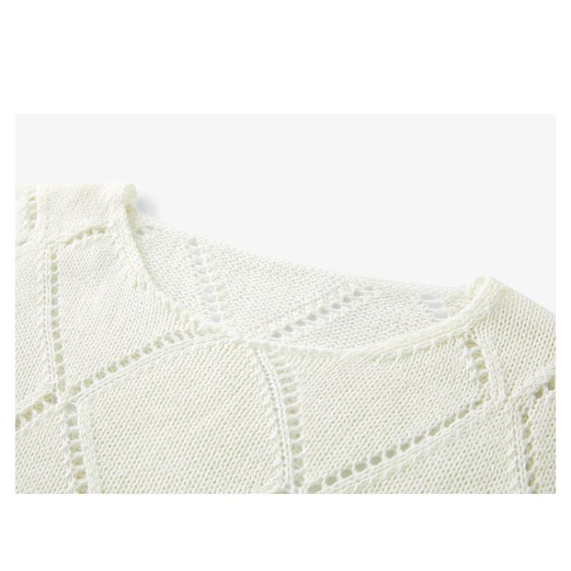 DIMANAF 2025 Autumn Women Sequins New Sweaters Knitting Basic Fashion O-Neck Style Loose Pullover Sweater