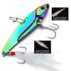 Colorful VIB Long Cast Spinner Lure – Metal Vibration Bait for All Water Layers, Dragon Tooth Fishing Tackle