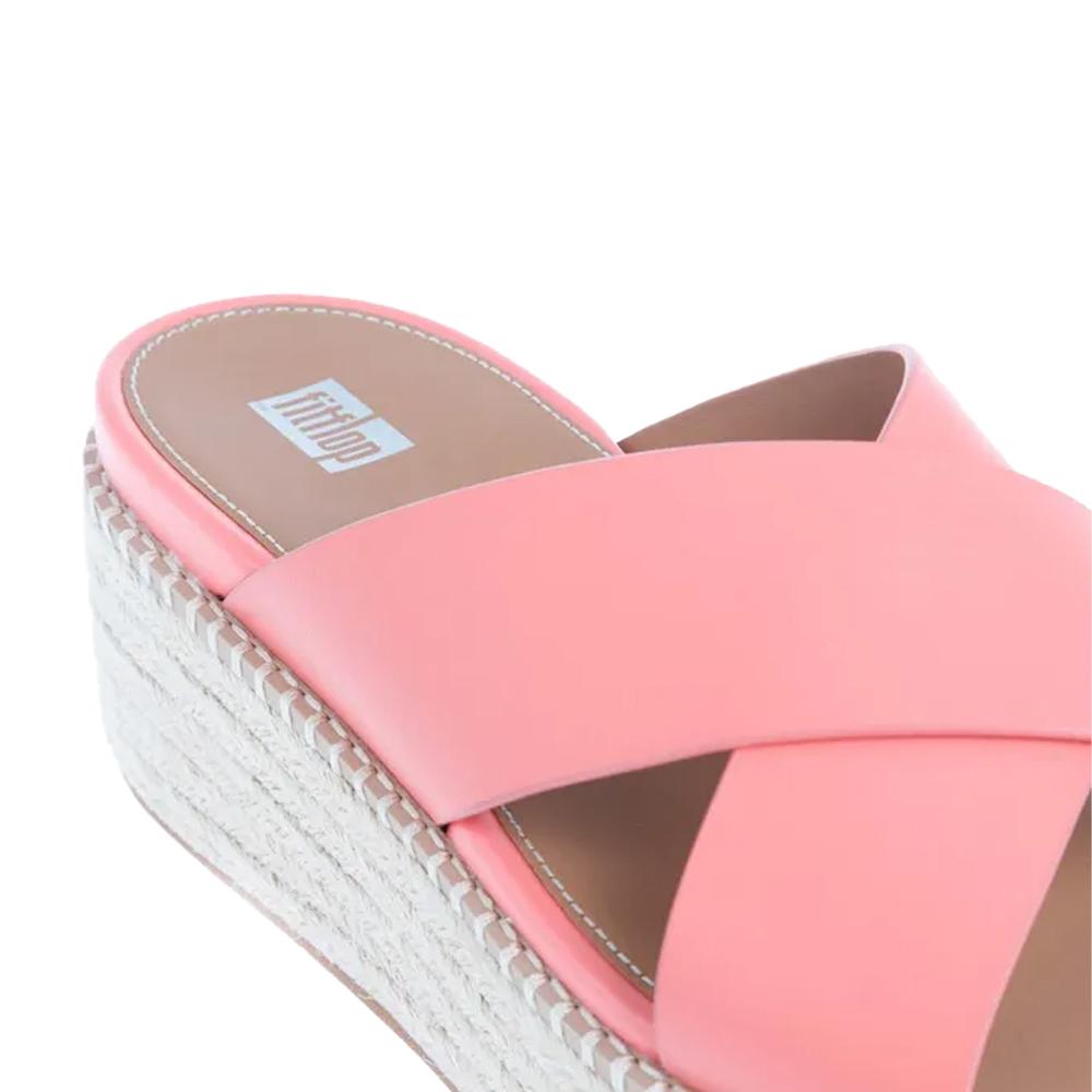 FitFlop Dámské/Dámské Espadrilky Eloise s Křížovým Koženým Klínkem