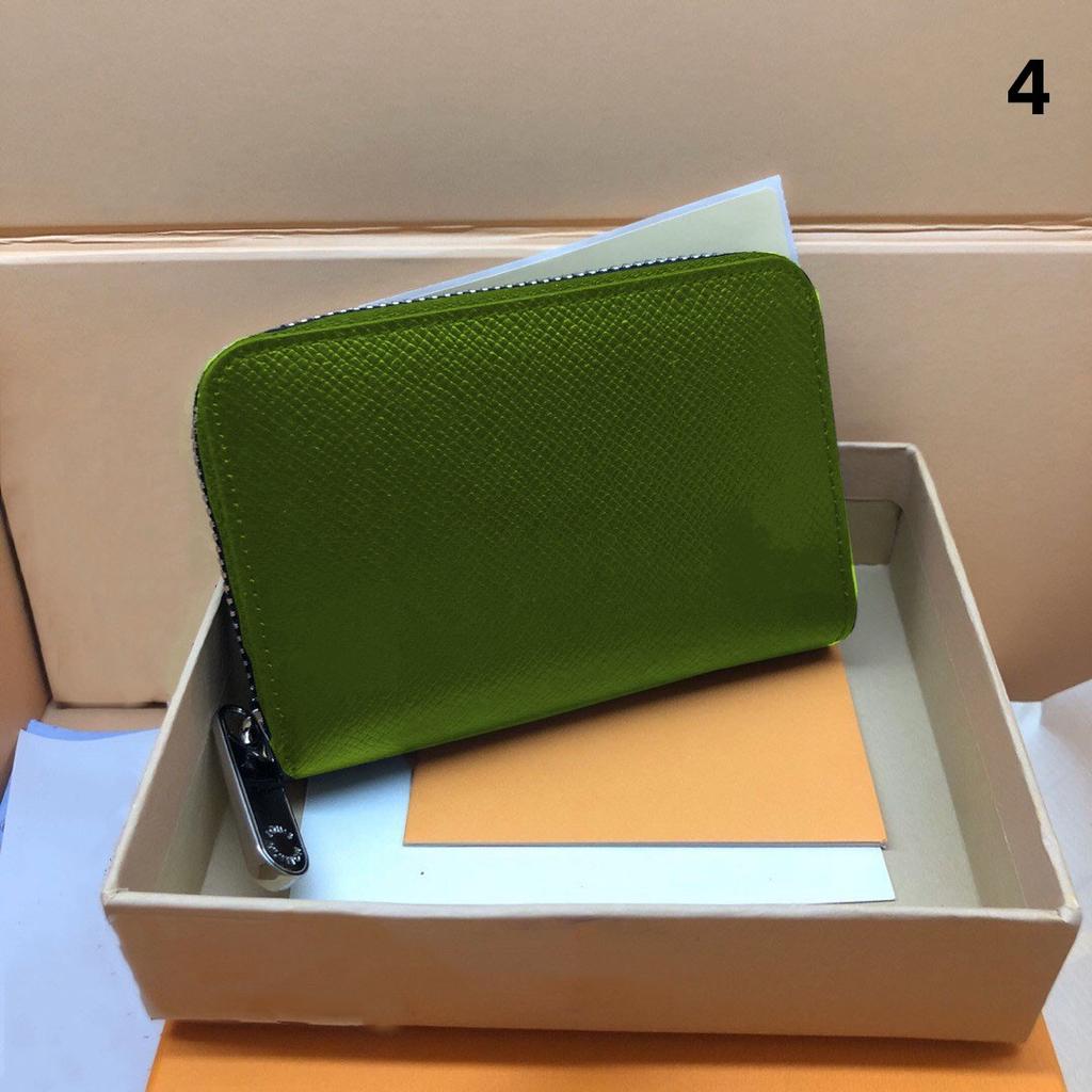 New Classic Luxury Designer Women's Wallet Leather Women's Zipper Wallet Women's Fashion Zero Wallet
