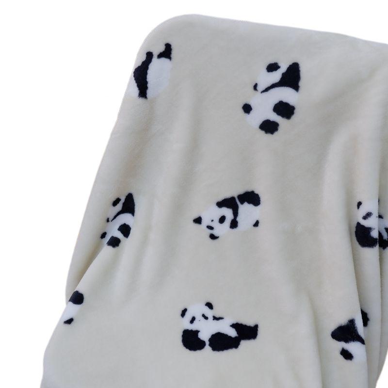 Cartoon Flannel Throw Blanket | Thick, Non-Shedding, All-Season Use for Dorms, Sofas, Cars