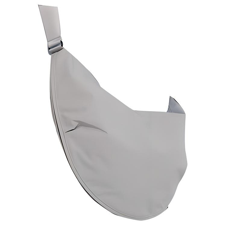 

Adidas Recycled Polyamide Shoulder Bag, Crossbody Bag Regular Unisex Light Gray Adidas JZ0576 светло-серый