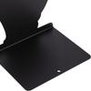 2pcs Black Cat Shaped Book Stopper 4.72x4.37x5.87in Metal Bookends Cute Book Organizer  Office Desk
