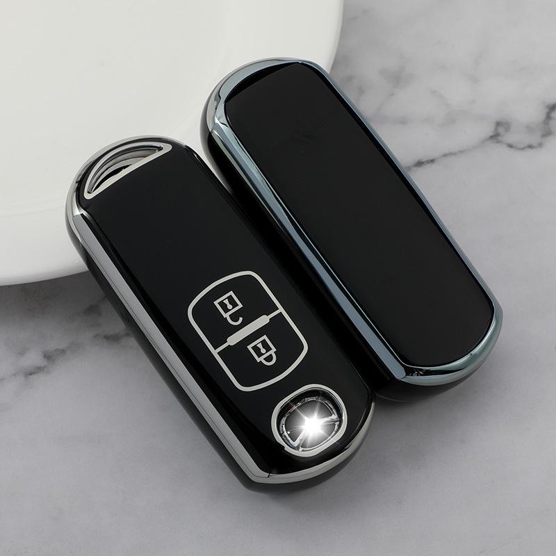 Mazda Axela 2-Button Key Case for CX-4, CX-30, Mazda 6 Atenza, Mazda 3, Xingcheng, Ruiyi