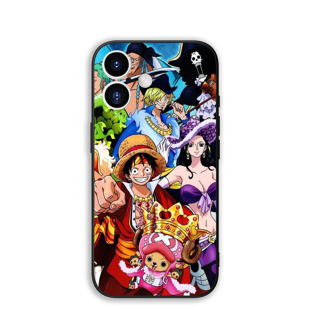 For Motorola Moto G86 G57 G67 G24 G15 G54 Power G13 G14 G34 G35 G45 G53 G55 G64 G75 G72 Case One Pieces Luffy Zoro Nico Robin