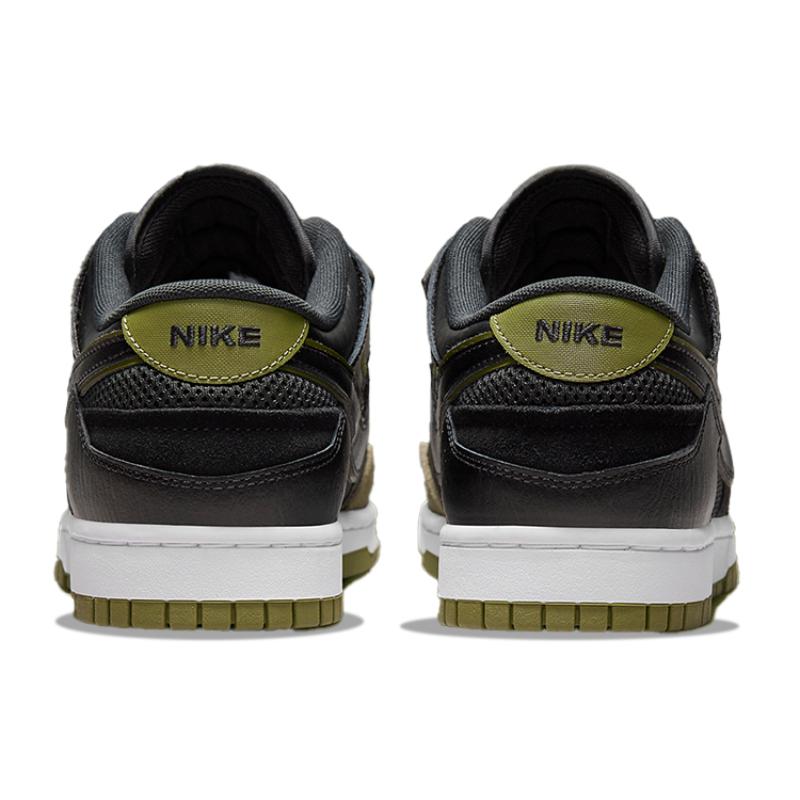 Nike Dunk Low Black Olive Skate Shoes Sneakers DM0128-001