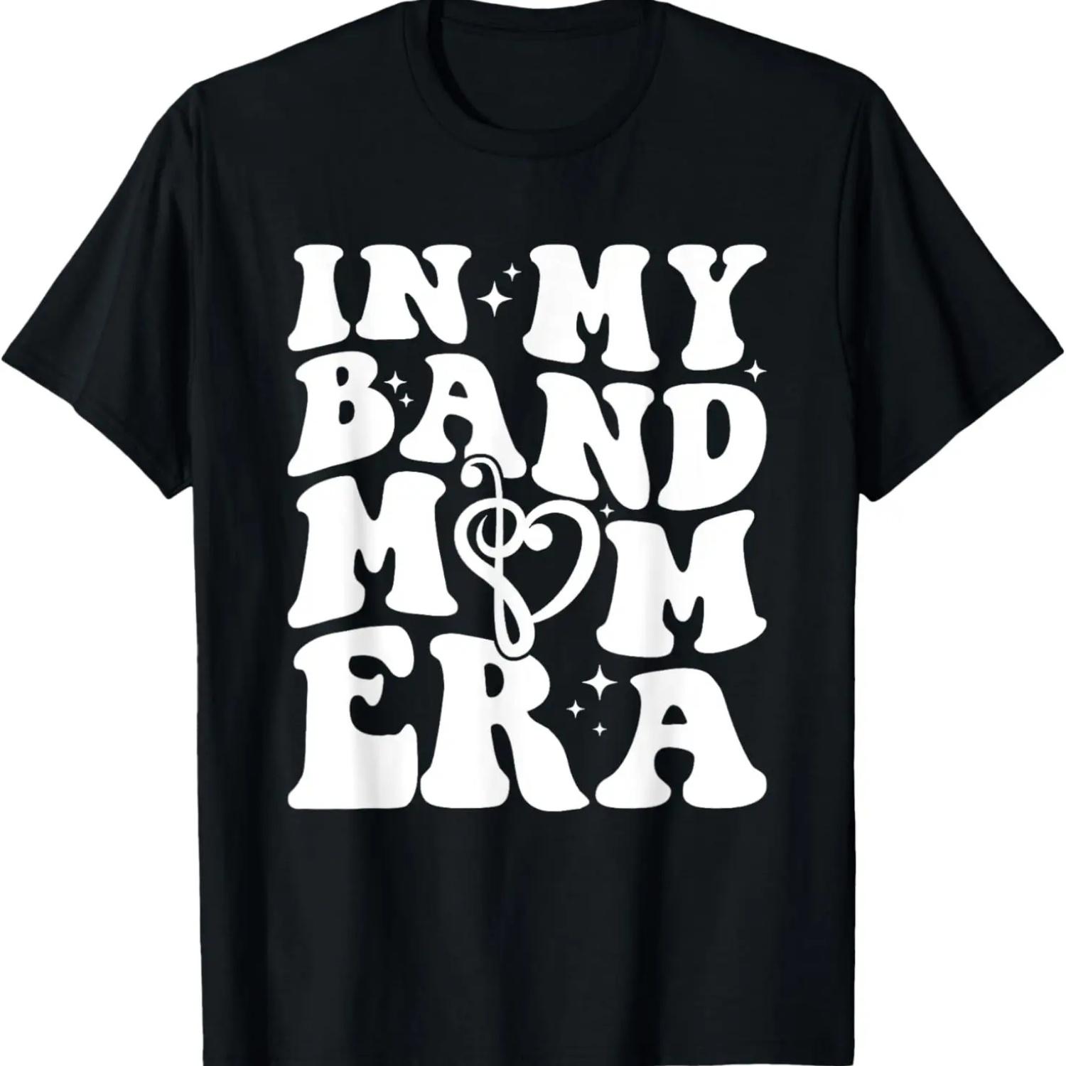 

In My Band Mom Era Retro Groovy Funny T-Shirt XXXXXL