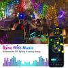 20M USB Led String Light Smart App Controller  DIY Christmas Tree Garland RGB Addressable Fairy Lights Party Outdoor Decoration