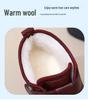 2025 Beijing Women's Non-Slip Winter Cotton Snow Boots with Velvet High Heel