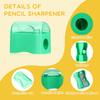 Adorox 72 Count - Plastic Handheld Pencil Sharpener for Classroom, School, Office, Kids’ Party Favors & Art Supplies
