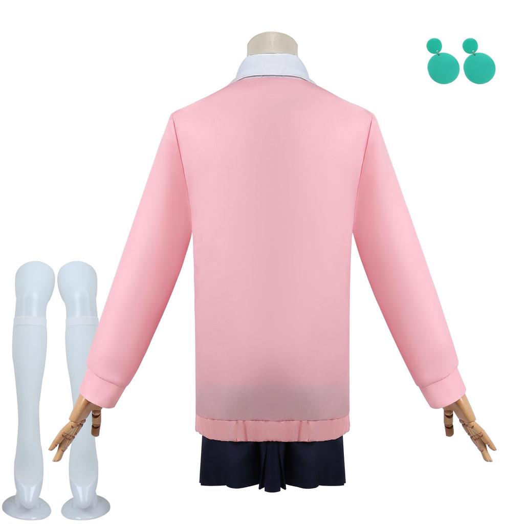 COSSA Momo Ken and Aira Shiratori Cosplay Costume with Perfect for and School Festivals Momo Ayase Size Ayase, Takakura, Wig, Halloween, Christmas,