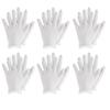 Reusable Cotton Gloves Elastic Soft Gloves for Dry Hand Moisturizing Cosmetic Eczema Hand Spa Coin Jewelry Inspection