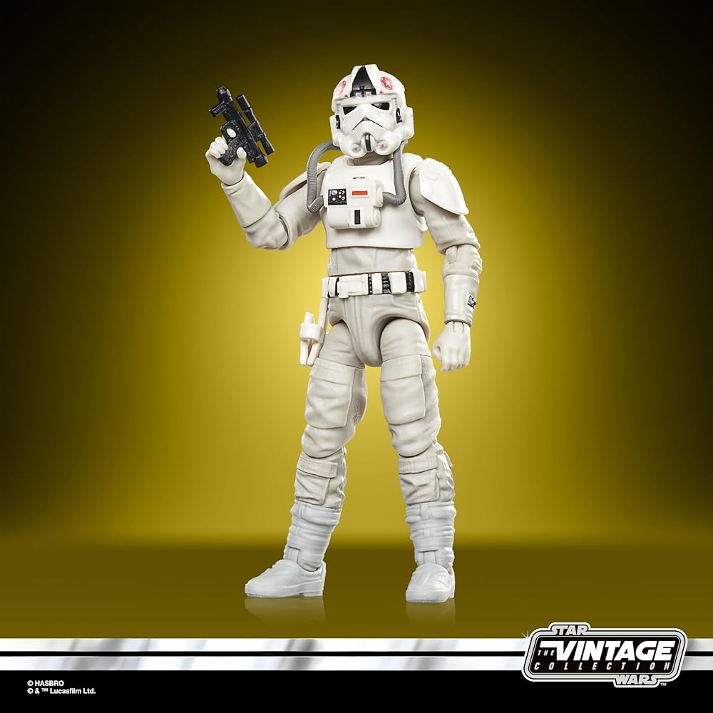 Hasbro Star Wars Vintage Collection Mandalorian Grogu Imperial Remnant AT-AT Driver Action Figure 9.5 cm
