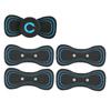 Mini Neck Massager Handheld Portable Cervical Spine Massage Sticker USB Rechargeable EMS Pulse