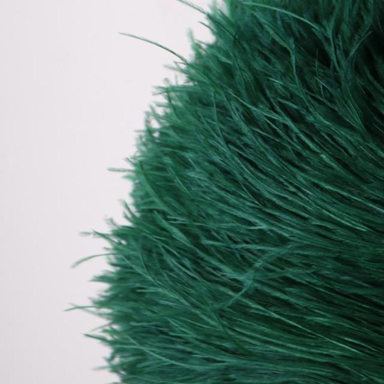 Feather1Meter White Ostrich Feathers Trim Fringe 10-15/15-18/18-22cm Plumes Ribbon For Wedding Crafts Dress Sewing  Party Accessories