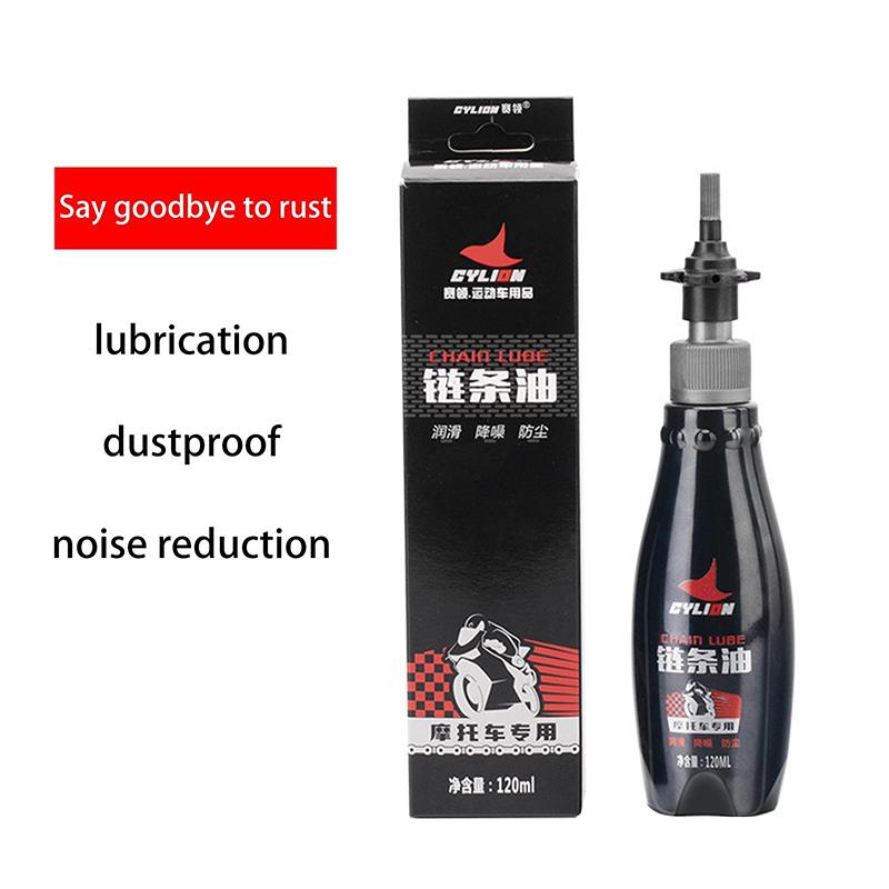 60/120Ml Motorcycle Chain Oil Lubricating Oil Chain Wax Oil Prevention Reduction Maintenance Rust Electric Vehicle Seal