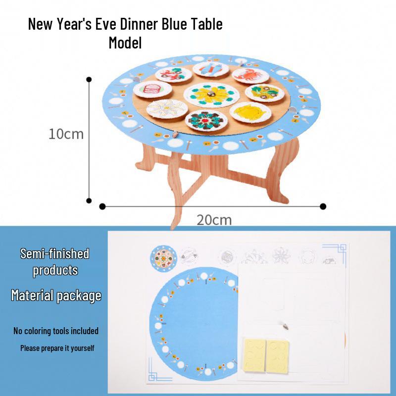 Handmade DIY Children s Craft Kit: New Year & Spring Festival Educational Gift