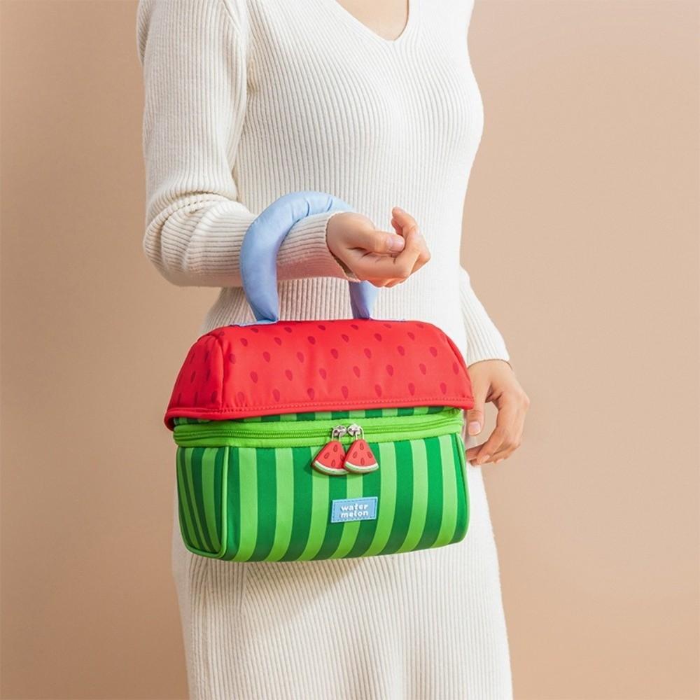 Oxford-Tuch Dopamin Kosmetiktasche Große Kapazität Aufbewahrungstasche Hautpflege-Organizer