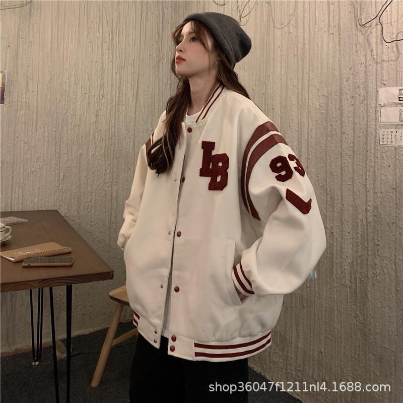 Baseball Jerseys Women's Cardigans Hoodies Jackets Tops