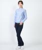 Seven Uniform GH7021-3 Sax 3L Long Sleeve Stand Collar Shirt with Oxford Closure, Restaurant Uniform