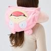 Pokemon Hooded Neck Pink Pokemon Trunk Travel Accessories Pillow, Slowpoke, Belt, One-Touch