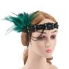 Vintage Cosplay Dress Headwear Fascinator Gatsby Headpiece Retro Masquerade Hair Band  Halloween