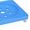 Gas Cylinder Base Movable Propane Base, Tanks Holder Tray with Wheel for
