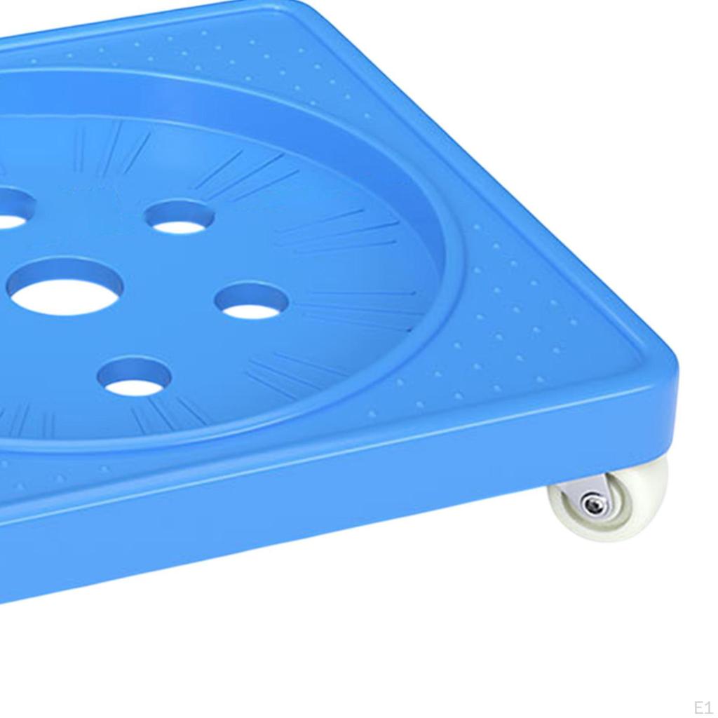 Gas Cylinder Base Movable Propane Base, Tanks Holder Tray with Wheel for