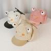 Adorable Frog Kids Hat With Short Brim And Wool Material For Fall And Winter