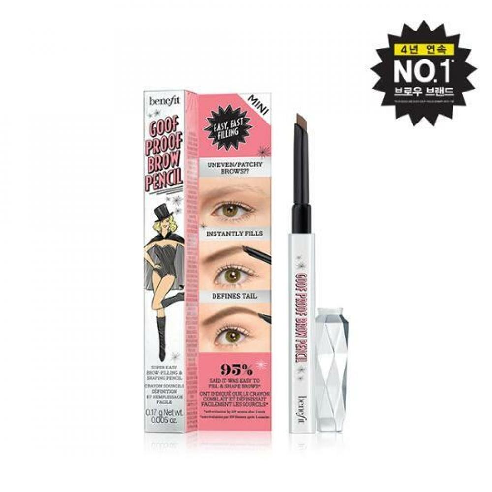 

Benefit Benefit Goof Proof Brow Pencil Mini 03 Теплый светло-коричневый
