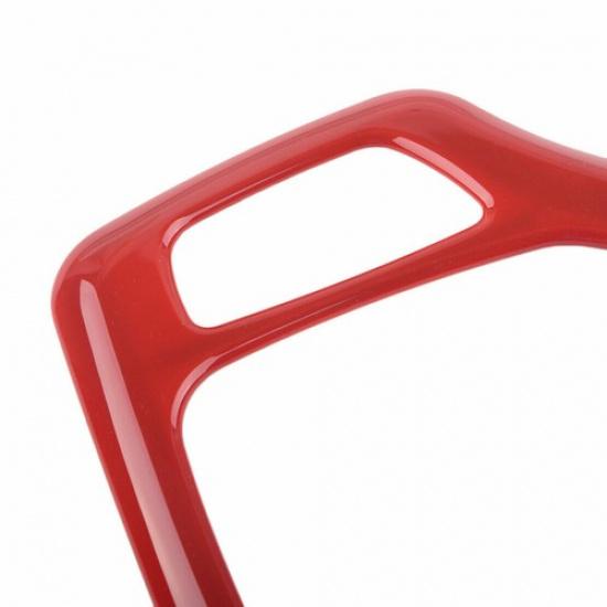 Car Red Interior Accessories Gear Frame Cover Fit For Jeep Cherokee 2014 - 2018