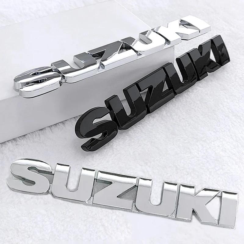 Plastic for Suzuki Badge Swift Jimny Grand Vitara Alto SX4 Alivio Samurai Car Rear Trunk Emblem Sticker Logo Auto Accessories