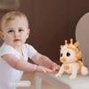 Baby Electric Crawling Doll Toy with Music Light USB Rechargeable Infant Toddler Boys Girls Interactive Walking Crawling Learning Doll Toy
