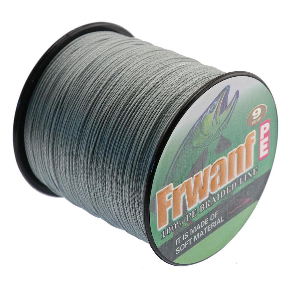 9-Strand 100m PE Dyneema Fishing Line: Asian Sea, Raft, Boat Fishing; Anti-Bite, Perfect for Tying Hooks, Snelled Hooks, Anchor Hooks