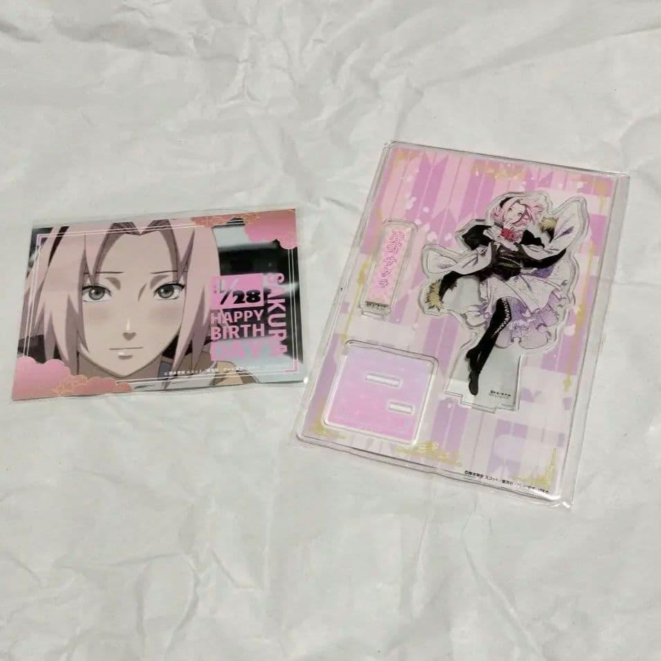 Used NARUTO BORUTO Fujikyu Acrylic Stand Sakura Haruno Bromide