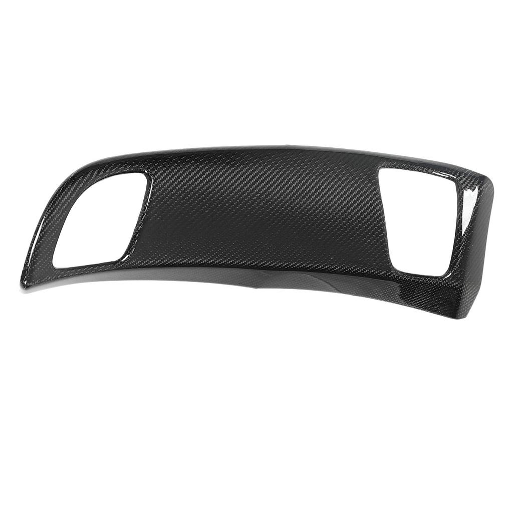 Dashboard Panel Cover Carbon Fiber Decorative Dash Air Outlet Panel Trim Replacement for Corvette